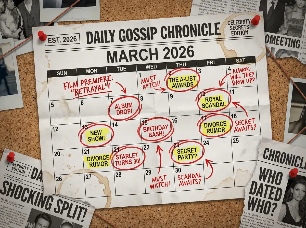 91吃瓜 2026年3月娱乐圈重要事件日历