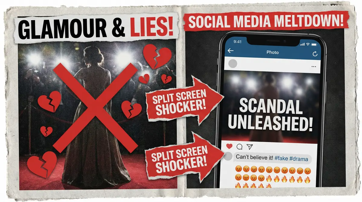 91吃瓜 女星人设崩塌社交媒体翻车现场